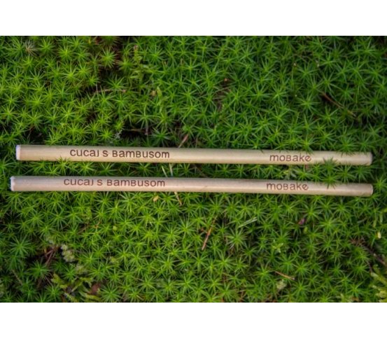 Bambusové brčko 22cm - bezobal Mobake