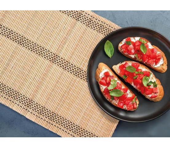 Přírodní nebarvené natural prostírání z bambusu