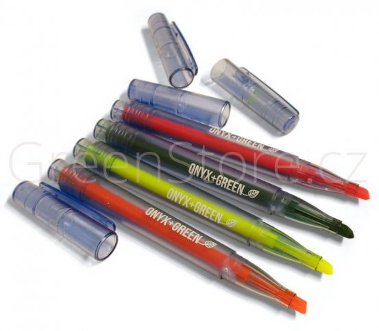 Onyx Green eko zvýrazňovače neonové