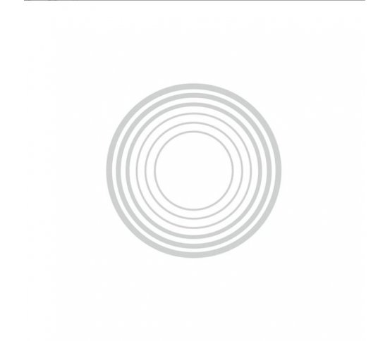 detail Samolepky na sklo proti ptákům 54ks - bílé kruhy 