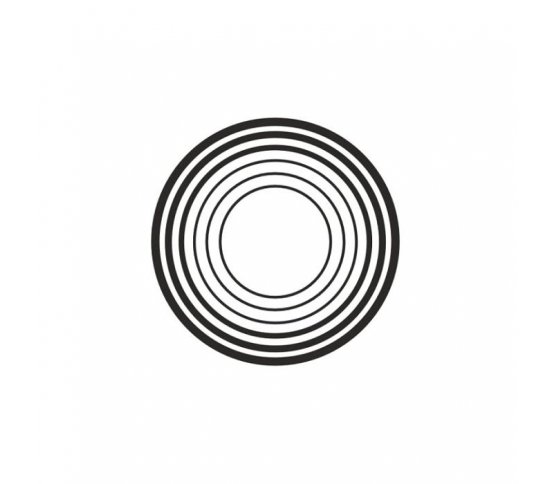 detail archů na Samolepky na sklo proti ptákům 54ks - černé kruhy