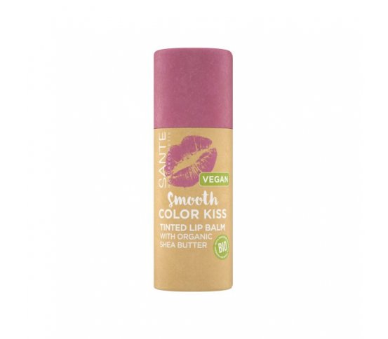 Sante Barevný balzám na rty No.02 Soft berry 7g