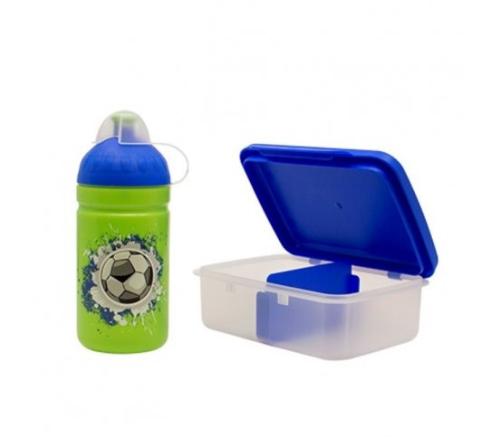 SET Zdravá láhev 0,5l   Zdravá sváča - Fotbal 1