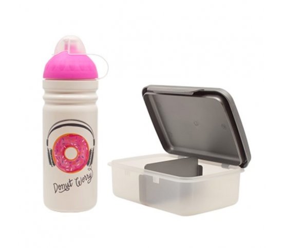 SET Zdravá láhev 0,7l - Zdravá sváča - Donuty