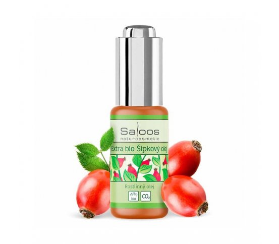 Šípkový olej lisovaný za studena extra BIO 20ml Saloos