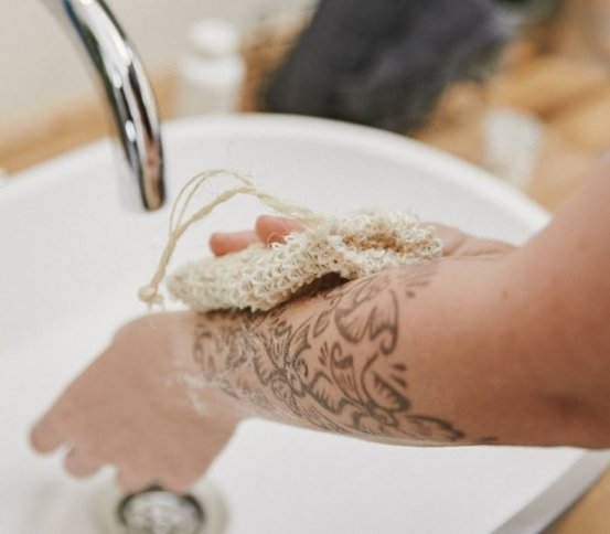 Sisalový sáček na mýdlo 8x13cm Hydrophil 2