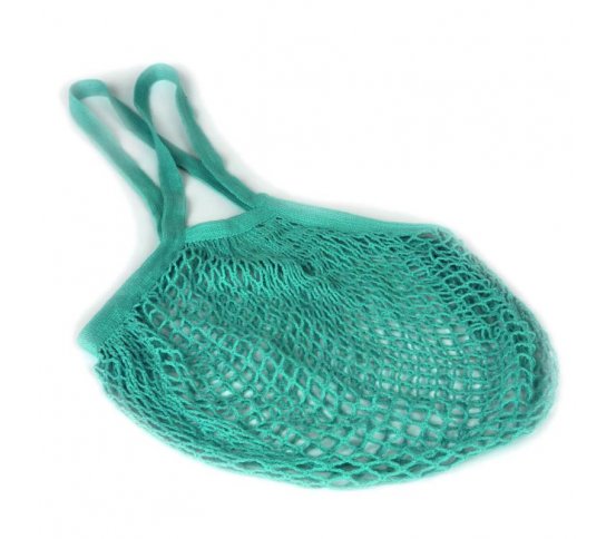 Síťovka z biobavlny s dlouhým uchem 40x40cm - malina Tierra Organica