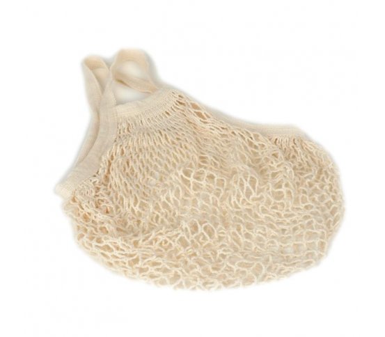 Síťovka z biobavlny s krátkým uchem 40x40cm Tierra Organica