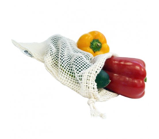 Síťový sáček z biobavlny malý 30x20cm Tierra Organica