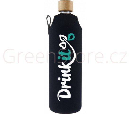 Skleněná láhev s obalem Klasik 700ml Drink it