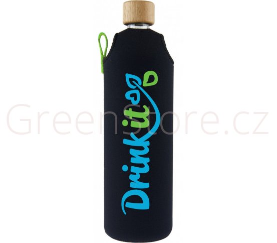Skleněná láhev s obalem Sportit 700ml Drink it