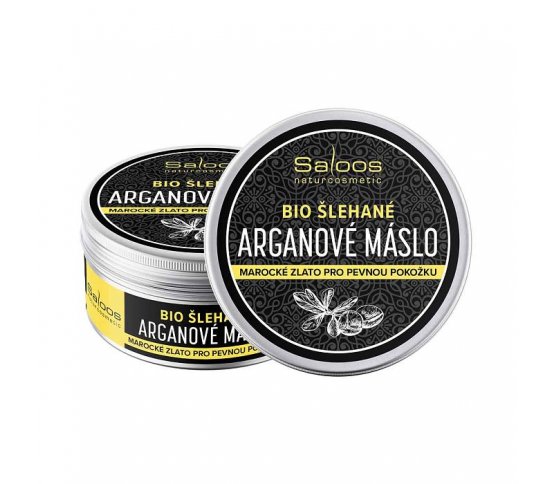 Šlehané bio arganové máslo 150ml Saloos
