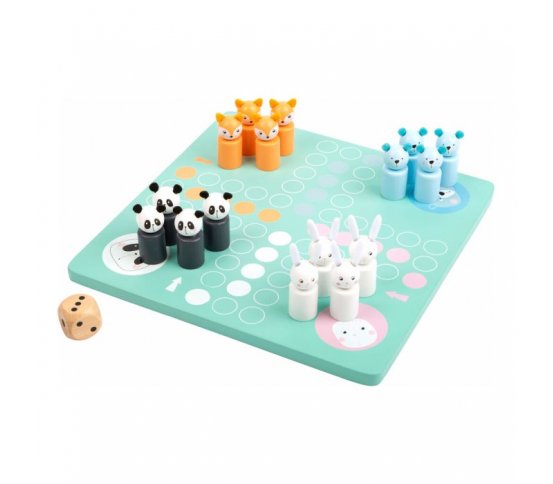 Small Foot Člověče nezlob se v pastelových barvách