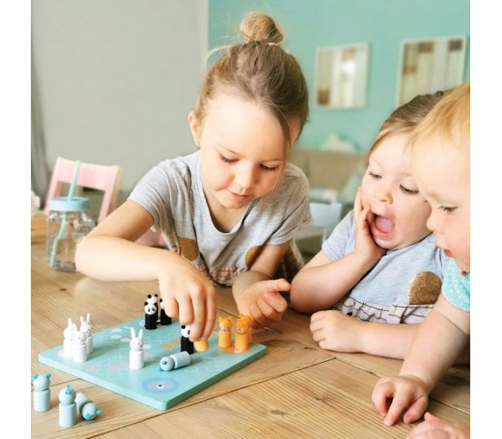 Small Foot Člověče nezlob se v pastelových barvách