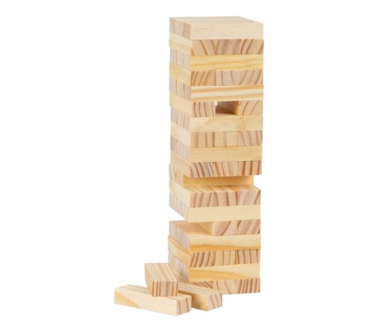 Small Foot Dřevěná hra Jenga natur
