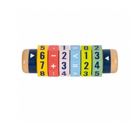 Small Foot Dřevěná válečková kalkulačka