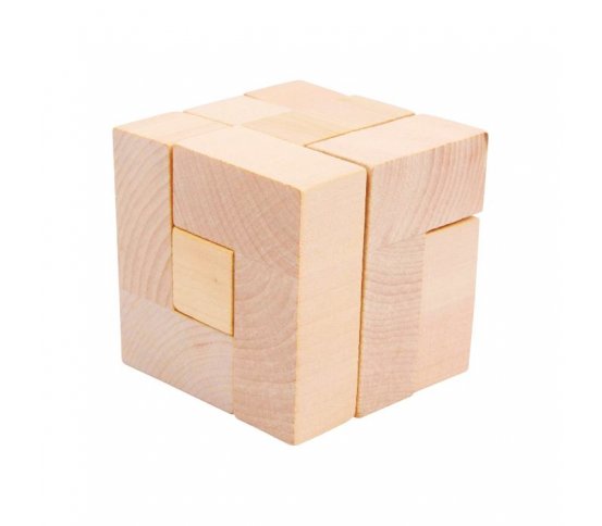 Small Foot Dřevěné hlavolamy set 4 ks