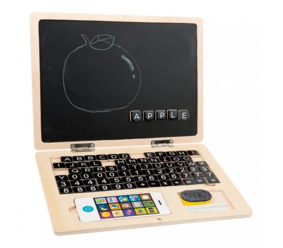 Small Foot Dřevěný notebook magnetický