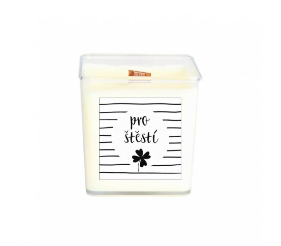 Sójová svíčka - Pro štěstí 80ml Aromka