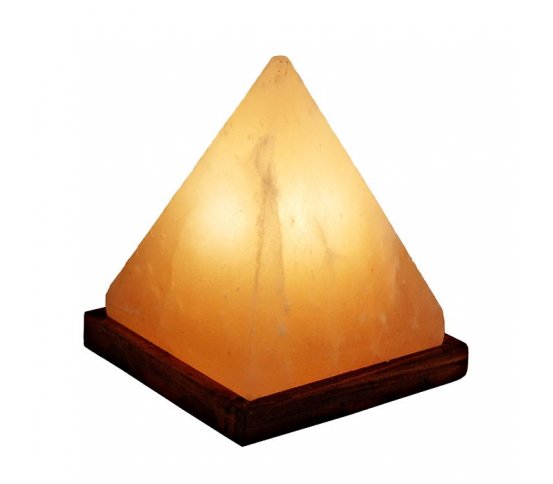 Solná lampa elektrická s podstavcem - Pyramida 2,5kg Cereus