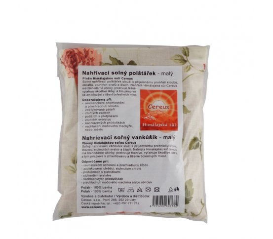 Solný nahřívací polštářek - malý 500g Cereus