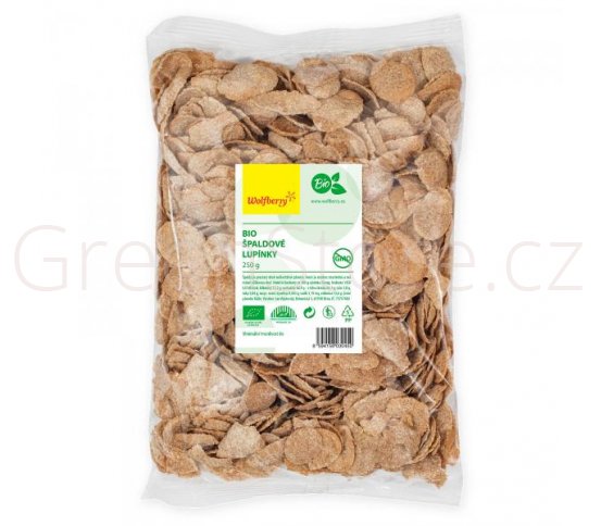 Špaldové lupínky v BIO kvalitě 250g Wolfberry