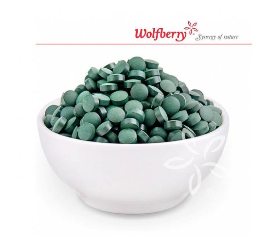Spirulina BIO 100g 200 tablet Wolfberry