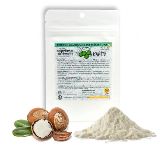 Sprchový gel a mýdlo v prášku Bambucké máslo - pro přípravu 500ml gelu Step One