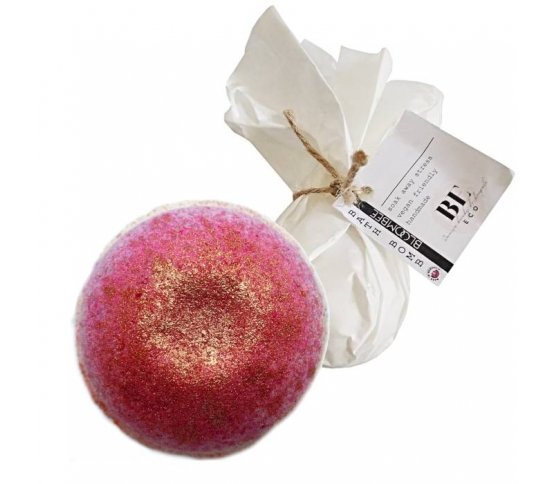 Šumivá bomba do koupele - raspberry splash 80g Bloombee