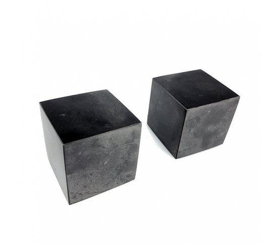 Šungitová krychle leštěná 6x6cm shungite