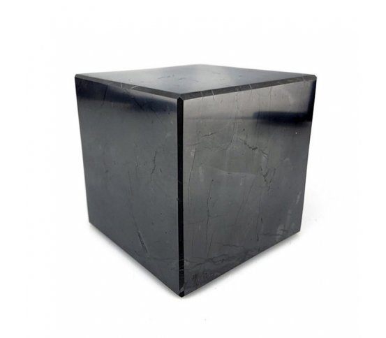 Šungitová krychle leštěná 8x8cm sungitstore