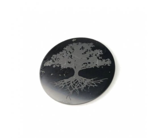 Šungitová ochranná destička na notebook 5cm - Strom života