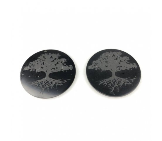 Šungit kulatá destička na tablet a notebook