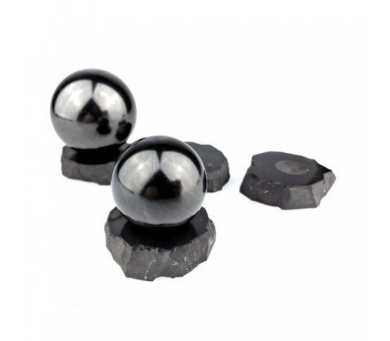 Šungitový podstavec pod kouli - malý na koule 4 - 6