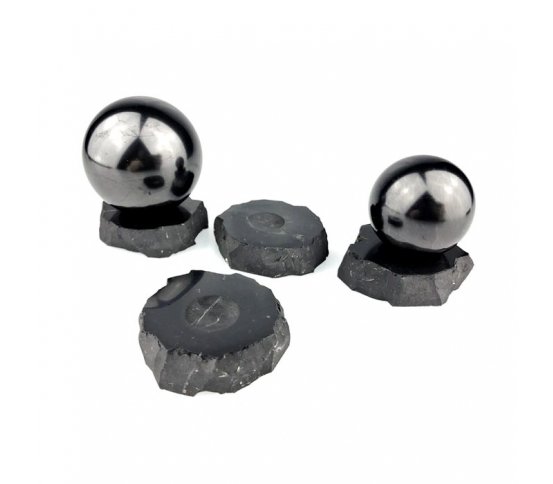 Šungitový podstavec pod kouli - malý sungitstore