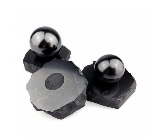 Šungitový podstavec pod kouli - střední sungitstore