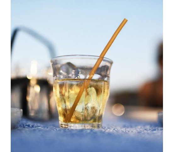 Jedlá brčka z jablek a pšenice 5mm x 20cm (50ks) SUPERHALM