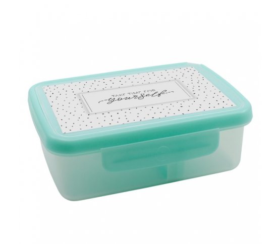Svačinový box Zdravá sváča Scandi - tyrkysový R B Mědílek 1
