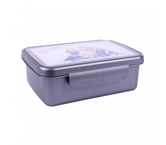 Svačinový box Zdravá sváča - šedý R