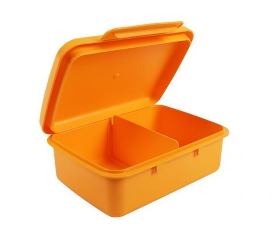 Svačinový box Zdravá sváča - žlutý R