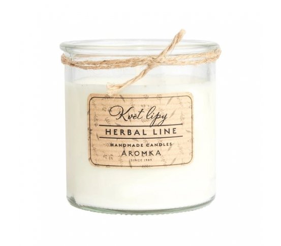 Svíčka ze sojového vosku 250ml - květ lípy Aromka
