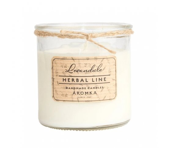 Svíčka ze sojového vosku 250ml - měsíček Aromka