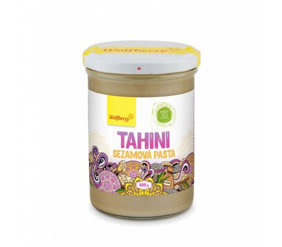 Tahini sezamová pasta 400g Wolfberry