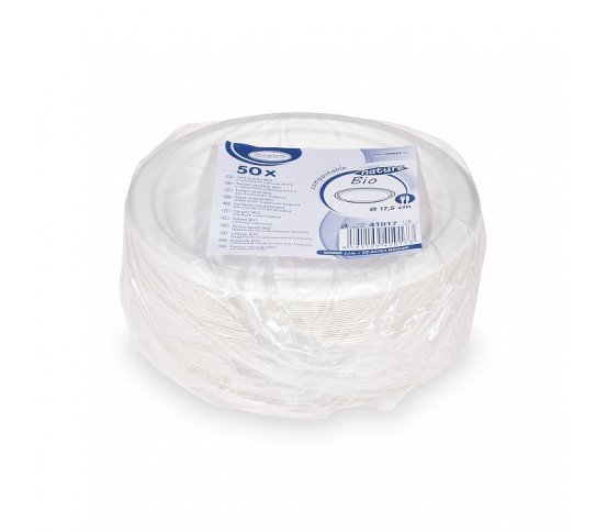 Jednorárový Talíř cukrová třtina BIO 17,5cm (50ks)