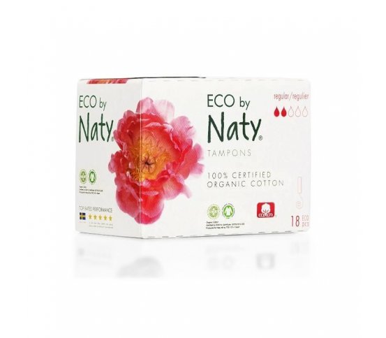 Tampony regular 18ks Naty Nature