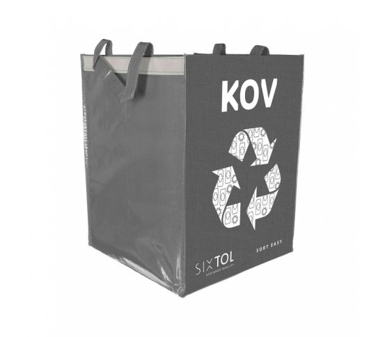 ašky na tříděný odpad - kov, plasty, papír, sklo Sixtol