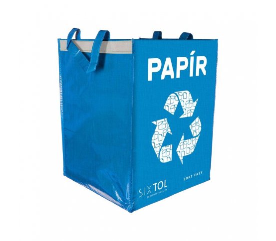 Taška na třídění odpadu - papír Sixtol