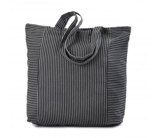 Taška přes rameno s vnitřní kapsou a zipem - pruhovaná Český západ