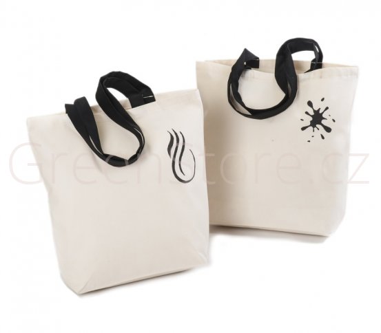 Taška přes rameno se zipem - vlnky Český západ