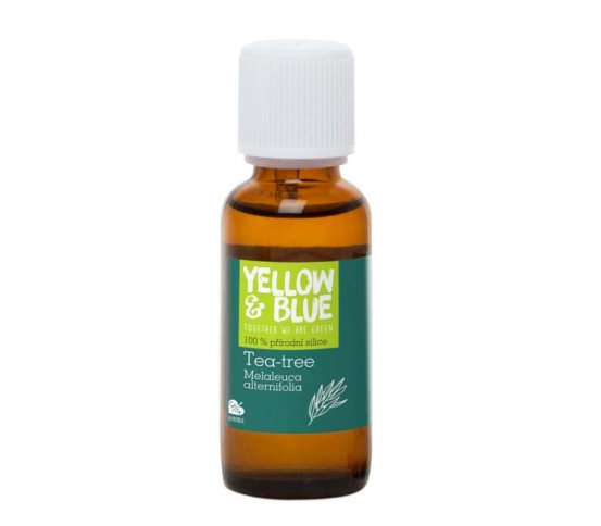 Tea tree silice 30ml Yellow Blue